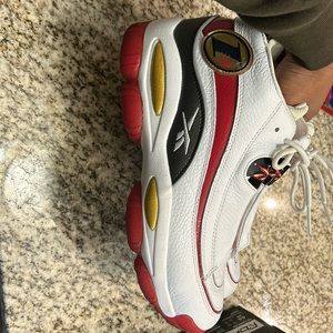 Very gently worn authentic allen iverson x cardi b Reebok